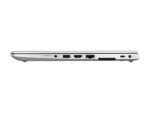 "Side view of the HP EliteBook 840 G5 laptop highlighting its USB and HDMI ports for connectivity."