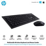 USB receiver for the HP USB Wireless Spill Resistance Keyboard and Mouse Set (4SC12PA), ready for plug-and-play connectivity."