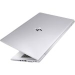 "Rear view of the HP EliteBook 840 G5 highlighting its slim profile and elegant finish."