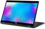 "Close-up of the built-in webcam on the Dell Latitude 7390, perfect for video calls and conferences."