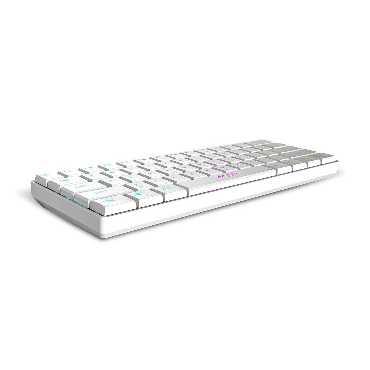 "Side view of the Ant Esports MK1500 highlighting its slim profile and lightweight design."
