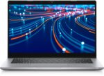 A front view of the Dell Latitude 5320 showcasing its compact design, 13.3" display, and elegant finish.