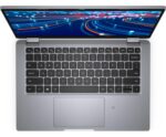 An image highlighting the backlit keyboard of the Dell Latitude 5320, allowing comfortable typing in low-light environments.