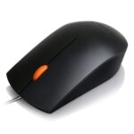 Displays the Lenovo 300 Mouse from the front, showing the 3-button design and clickable scroll wheel.