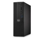 "Side angle of the Dell OptiPlex 3050 Desktop emphasizing its compact and durable construction.