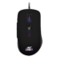"Front view of the Ant Esports GM100 Gaming Mouse with RGB lighting and 4800 DPI optical sensor."
